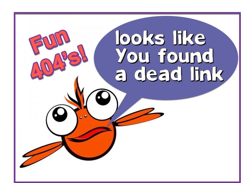 Fun 404 Error Pages